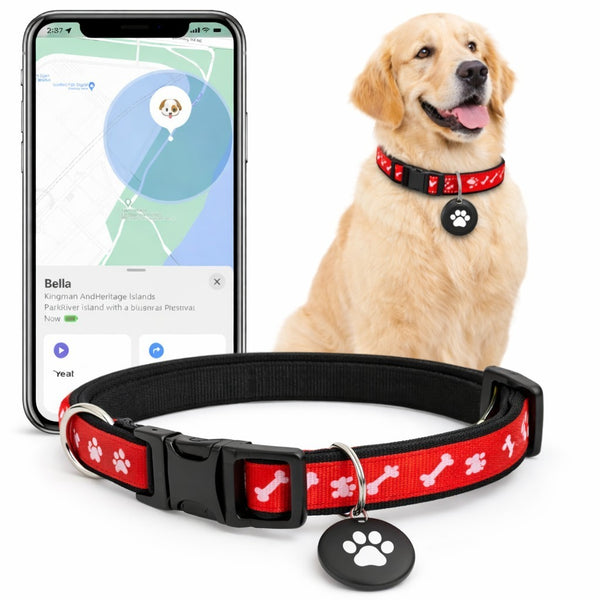 Collar GPS Inteligente para Mascotas