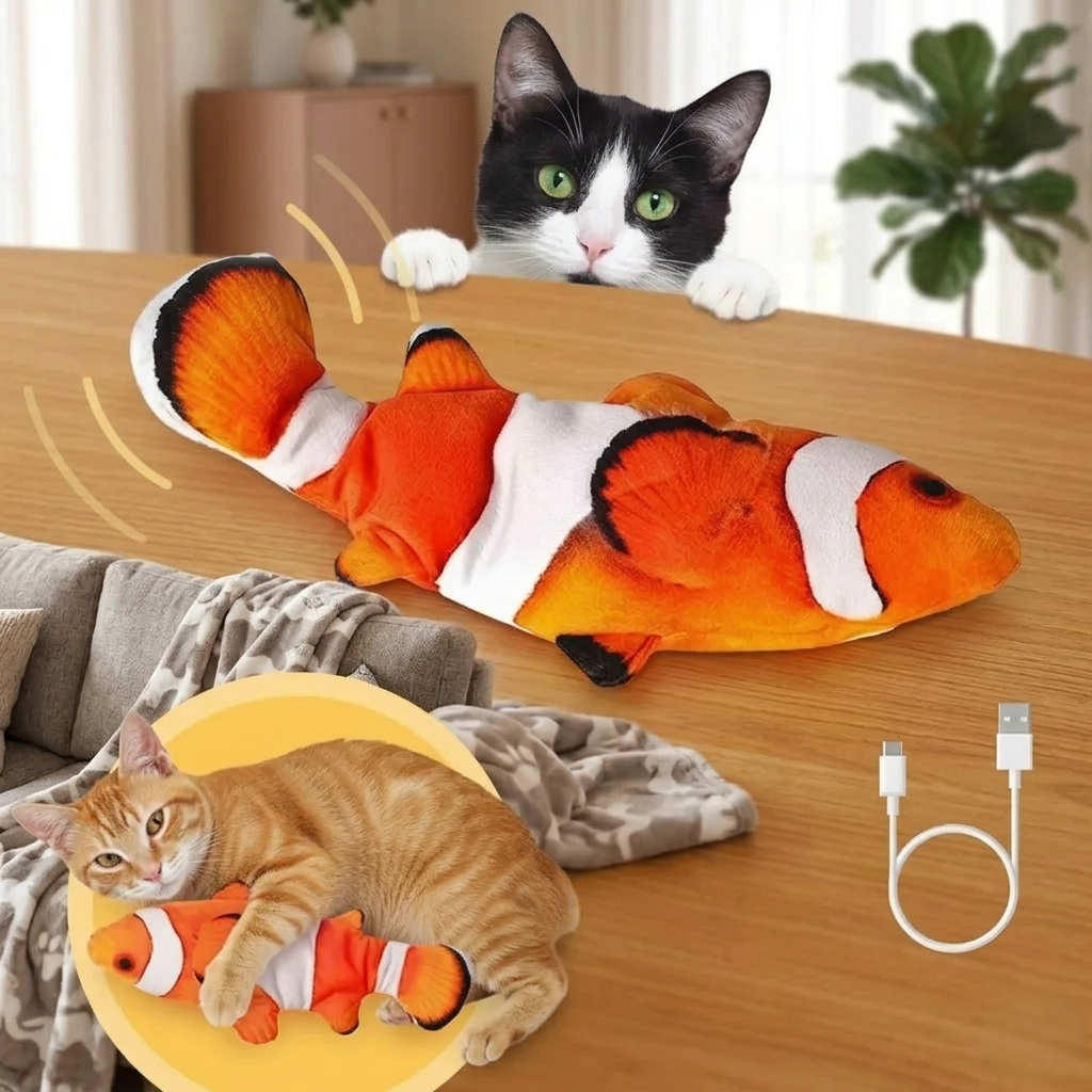 Juguete para mascotas- pescado