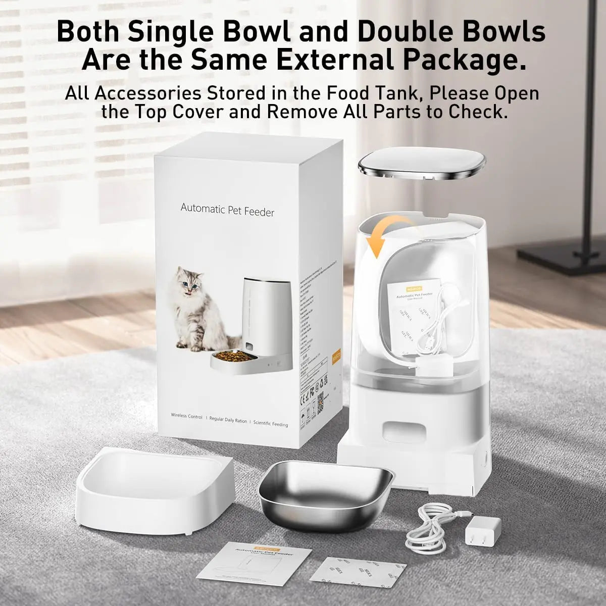 FURLIFE™Automatic Pet Feeder - Single Bowl