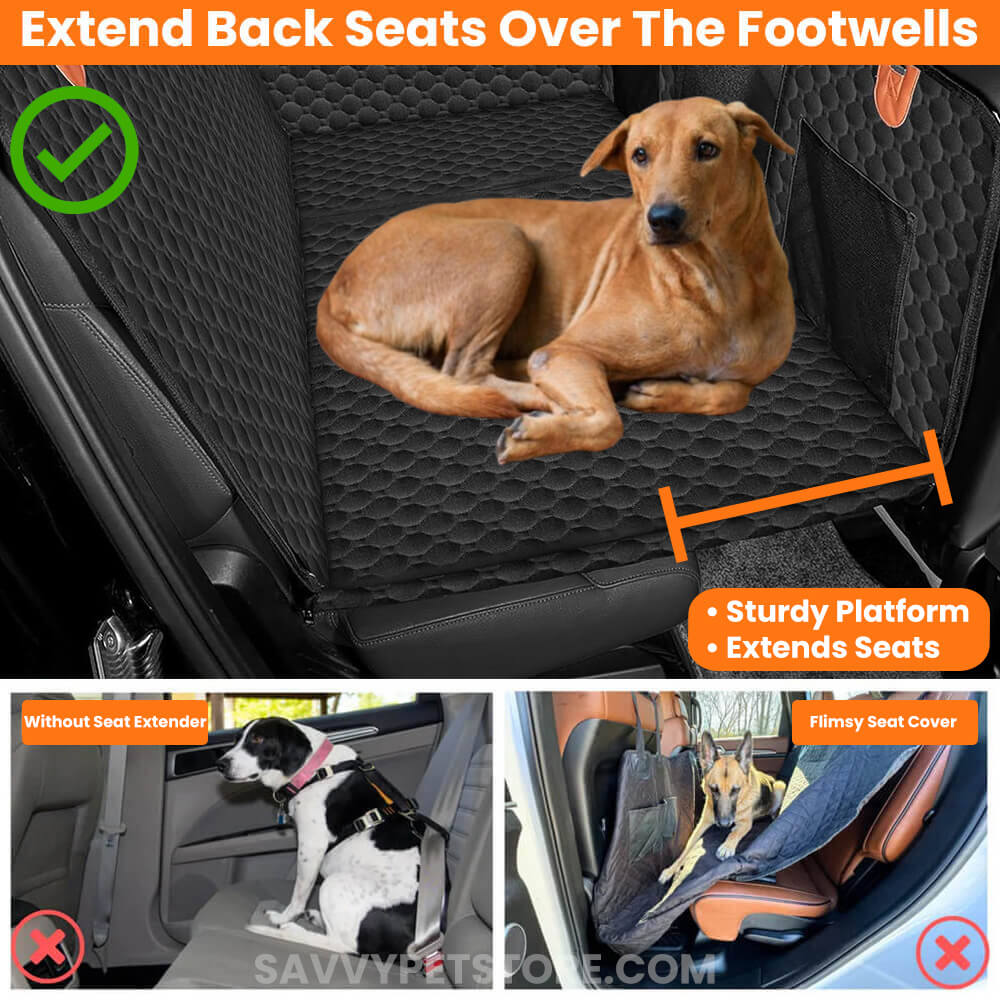 FURLIFE™- Hard Bottom Car Seat Cover